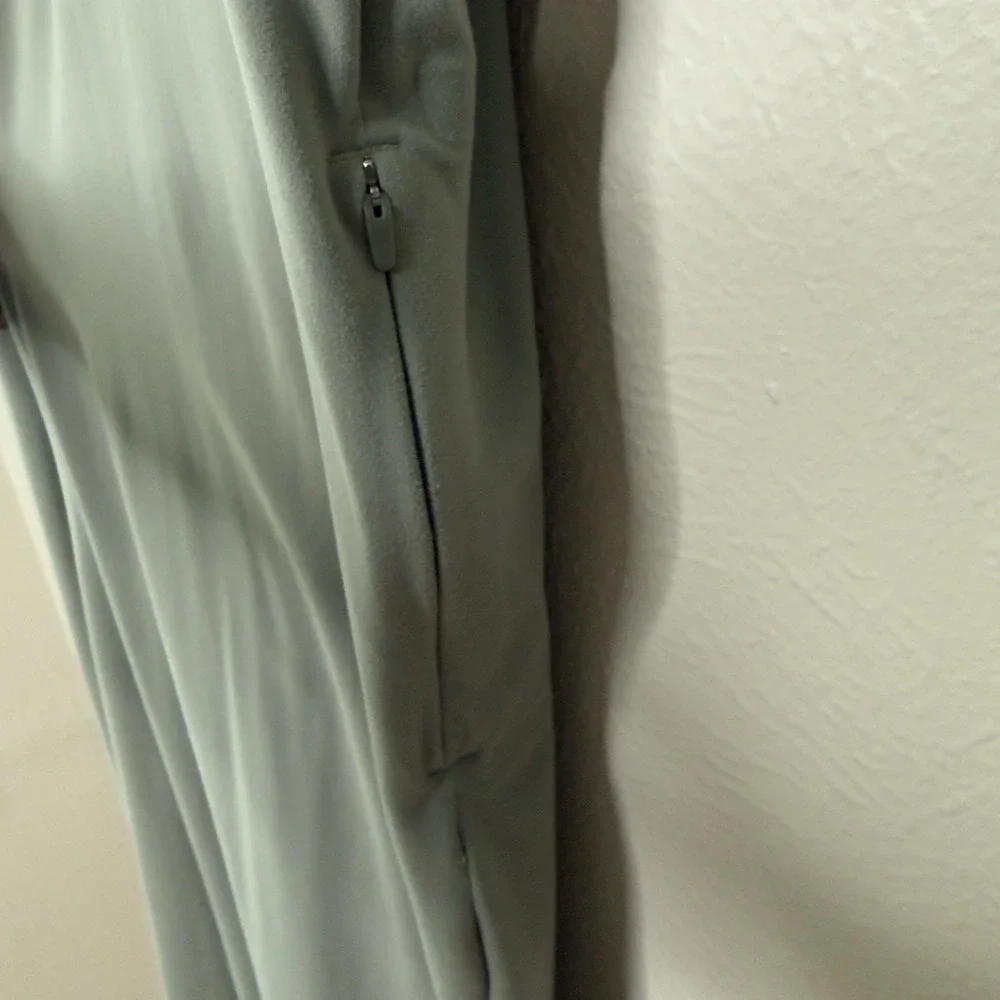 REI Co-Op Womens XL Sun Up Tank Travel Casual Midi Dress Sage Athleisure Stretch - Picture 4 of 11